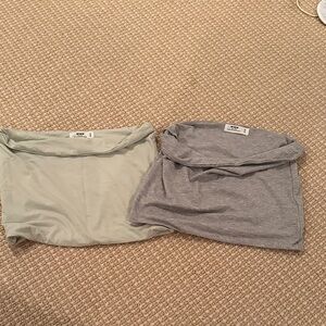 Cotton On Light Gray Tube Top